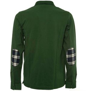 Polo Contrast Elbow a maniche lunghe
