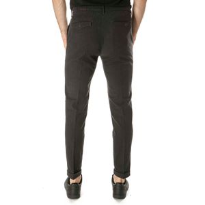 Pantalone Beron spigato in cotone stretch