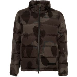 Camouflage padded jacket