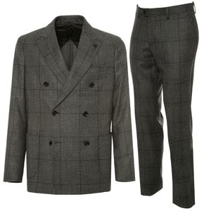 Prince of Wales gray suit
