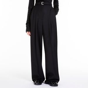 Pantalone Kiens oversize in lana