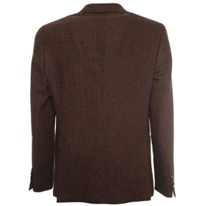 Giacca bordeaux in lana vergine