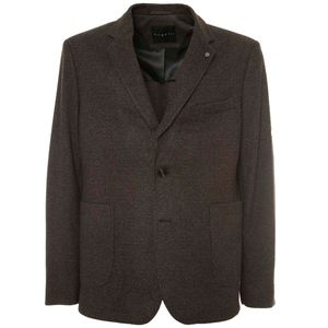 Two-button patterned jacket