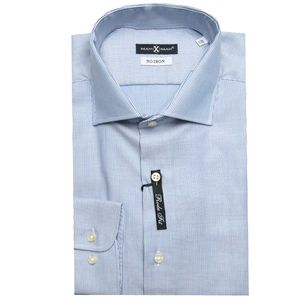 Rode No Iron shirt light blue