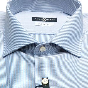 Rode No Iron shirt light blue