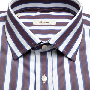 Camicia a righe colorate