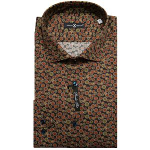 Rode shirt in printed cotton