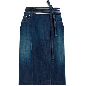 Gonna a portafoglio in denim Formica