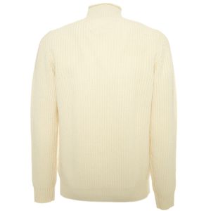 Turtleneck sweater in wool and cashmere blend