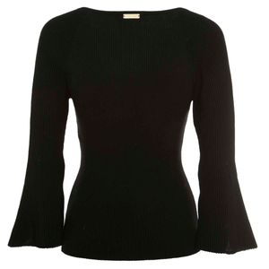 Maglia fitted a costine