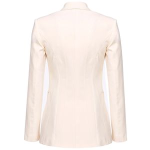 Fitted bi-material jacket in stretch cotton tricotine