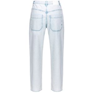 Light chino jeans with maxi patch pockets on the front