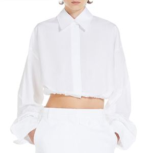 Boxy shirt with drawstring Sarong