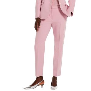 Pantalone dritto in tela di viscosa Rana