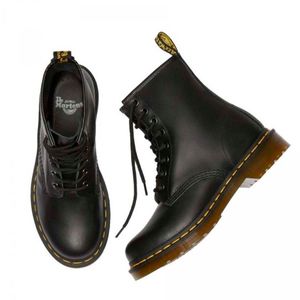 1460 Black amphibian in nappa leather