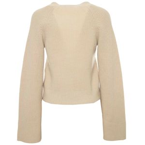 Cardigan relaxed fit a coste
