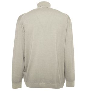 Oversize turtleneck in extrafine merino wool