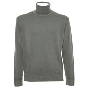 Turtleneck sweater in 100% extra-fine merino wool