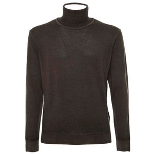 Turtleneck sweater in 100% extra-fine merino wool