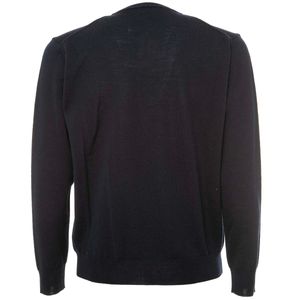 Maglione girocollo in lana merino extrafine