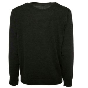 Maglione girocollo in lana merino extrafine