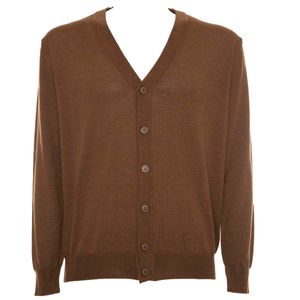 Cardigan 100% lana merino extrafine