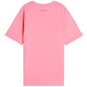 T-shirt over in jersey con stampa Peanuts