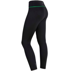Leggings a vita alta con inserti colorati