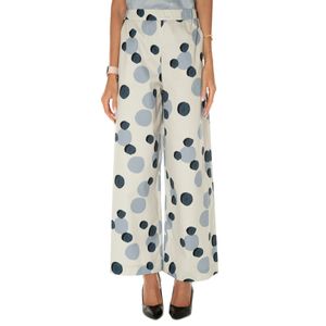 Pantalone ampio a pois Galli