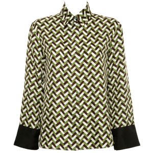 Procida silk twill shirt