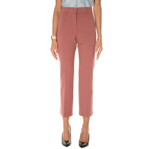 Pantalone a sigaretta in jersey di viscosa