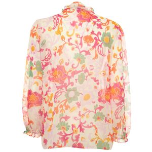 Printed georgette blouse Calerno1