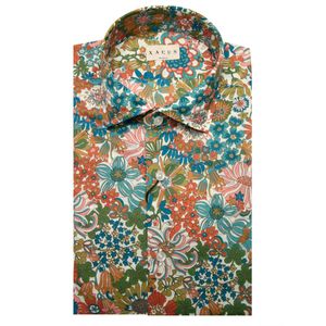 Camicia Tailor Fit stampa astratta