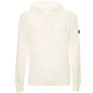 White Klunker sweatshirt in stretch cotton