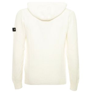 White Klunker sweatshirt in stretch cotton