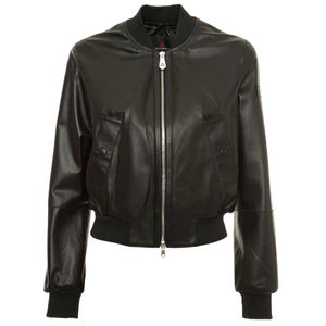 Choisya Leather ACC short leather jacket