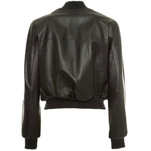 Choisya Leather ACC short leather jacket