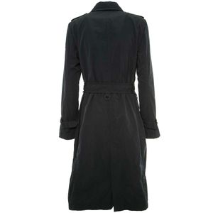Saltum double-breasted trench coat with belt