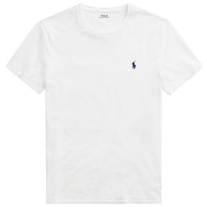T-Shirt Custom Slim Fit White con pony