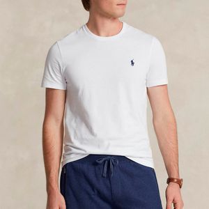 T-Shirt Custom Slim Fit White con pony