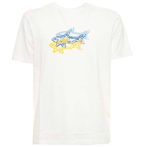T-Shirt in jersey stampa Sharks