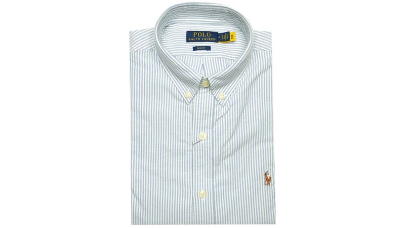 Polo Ralph Lauren Slim Fit striped Oxford shirt with pony on Arteni