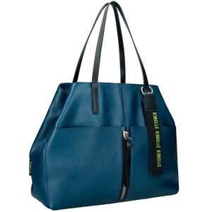 Harriet leather shopping bag