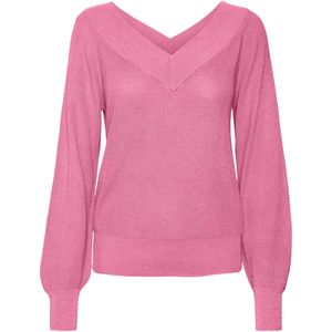 Maglione a V in misto viscosa