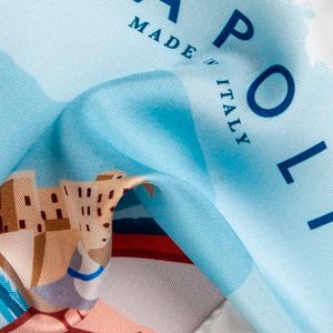Pochette Città in seta