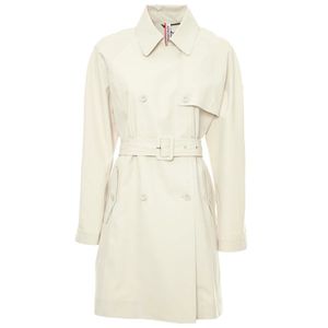 Rachel double-breasted trench coat with belt