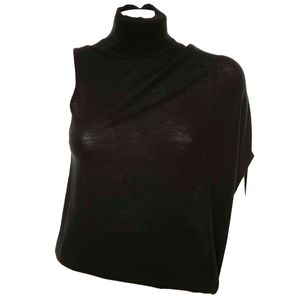 Maglione asimmetrico in lana