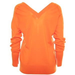 Pullover con ampio scollo a V