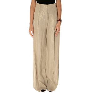 Straight trousers in Styrian linen