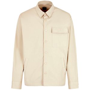 Camicia loose fit in puro cotone con tasca
